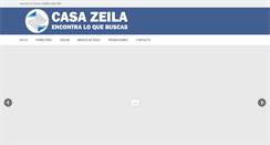 Desktop Screenshot of casazeila.com.ar