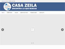 Tablet Screenshot of casazeila.com.ar